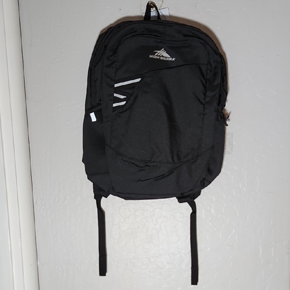 High Sierra Essential Black Backpack